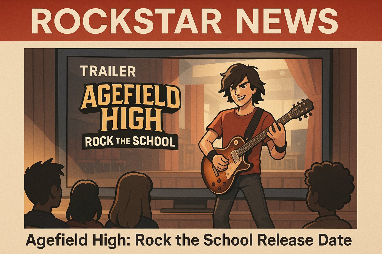 Agefield High: Rock the School Release Date Trailer Unveiled