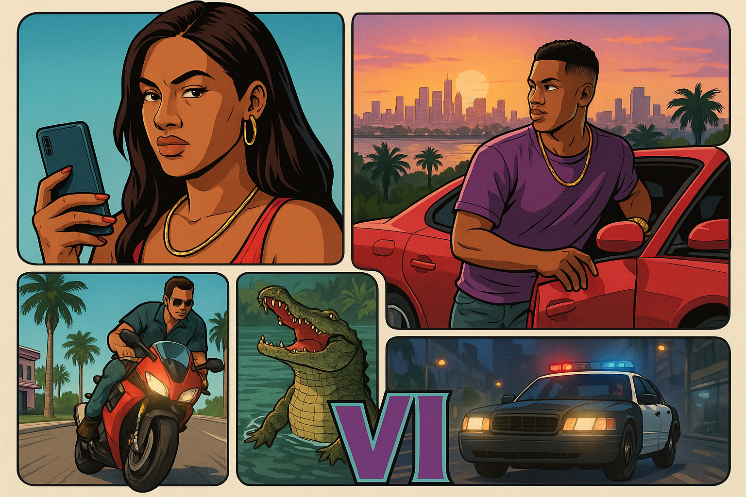 GTA VI Official Cover Art Revealed: Pre-orders Begin June 25